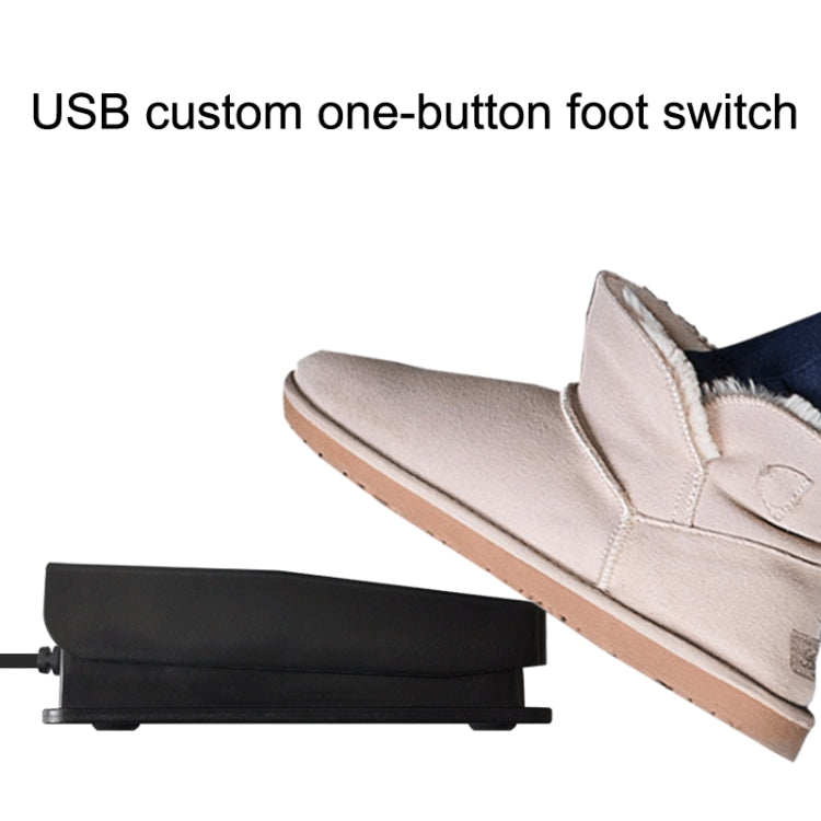 Pcsensor USB Foot Pedal Control Switch Keyboard Adapter For Computer