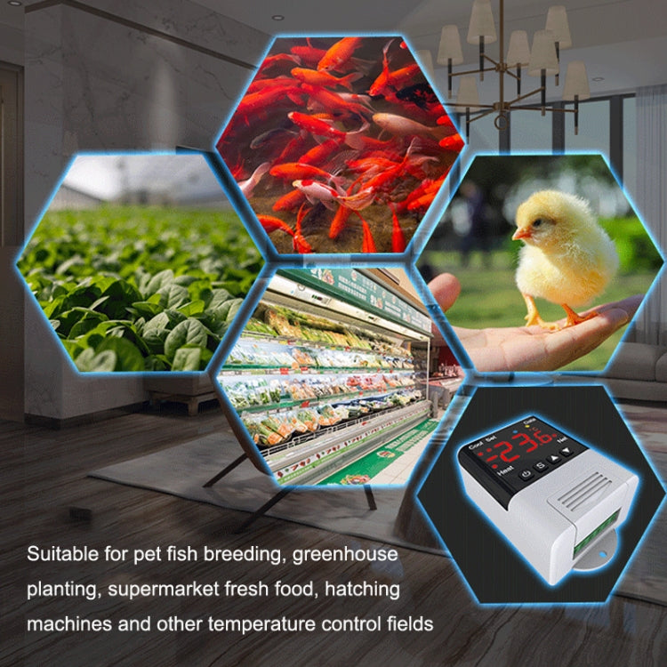 WiFi Intelligent Aquarium Fish Tank Hatch Central Air Conditioning Temperature Controller