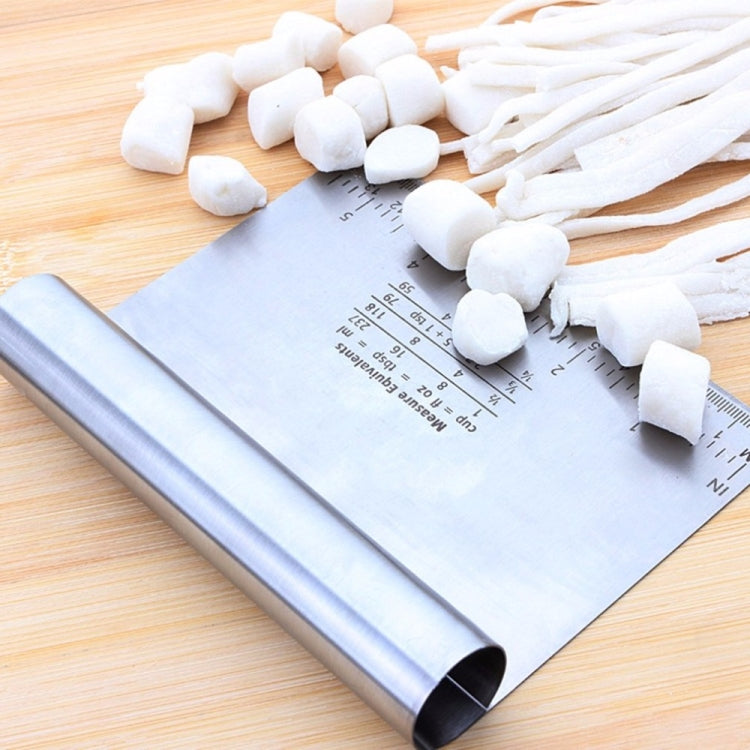 Home Durable Stainless Steel with Scale Section Noodle Cutter Baking Tools