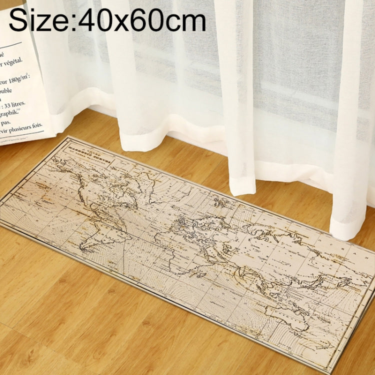 World Map Carpets Rug Bedroom Kids Baby Play Crawling Mat Memory Foam Area Rugs Carpet