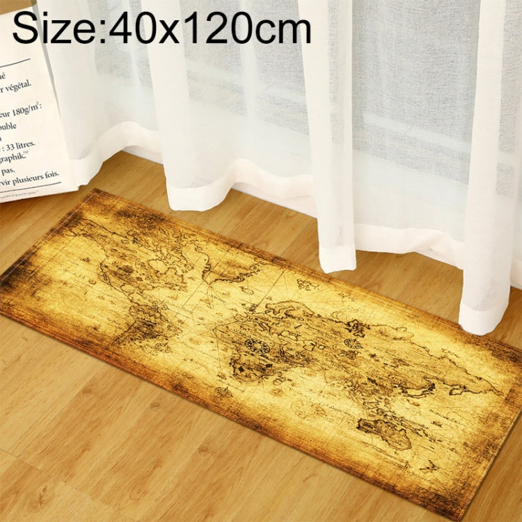 World Map Carpets Rug Bedroom Kids Baby Play Crawling Mat Memory Foam Area Rugs Carpet