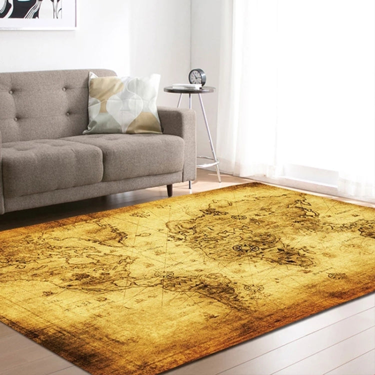 World Map Carpets Rug Bedroom Kids Baby Play Crawling Mat Memory Foam Area Rugs Carpet