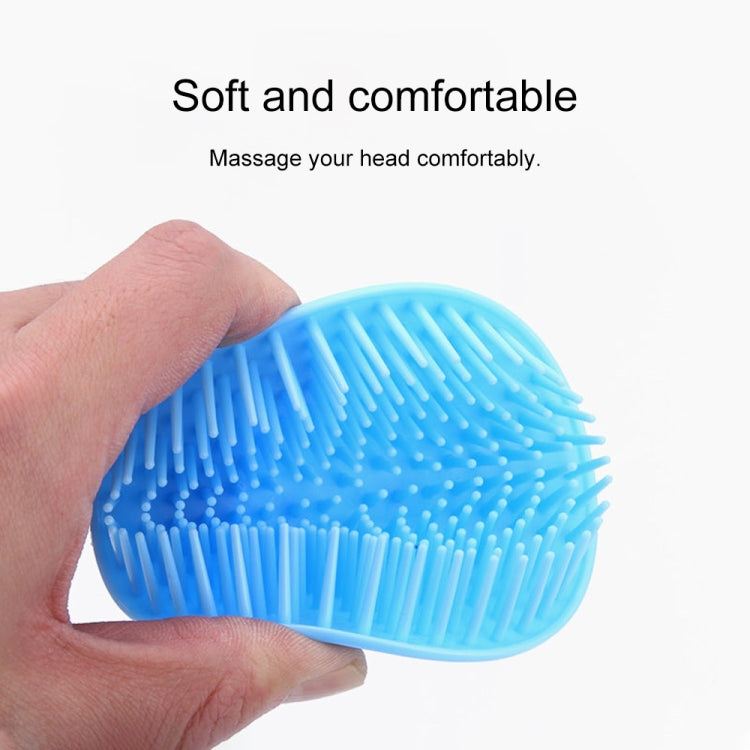 12 PCS Shampoo Brush Adult Scalp Massage Brush Soft Glue Bathroom Shampoo Comb，Random Color Delivery