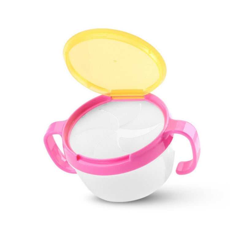 Baby Products Anti-sprinkling Design Baby Double Handle Biscuit Small Bowl Snack Cup