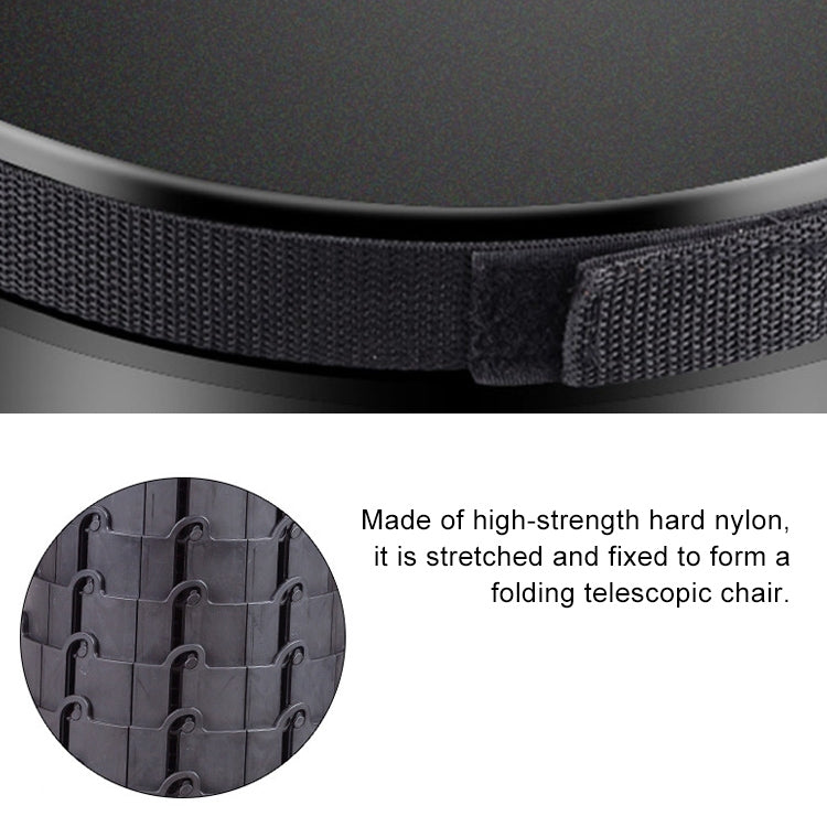 Outdoor Portable Folding Telescopic Plastic Stool Camping Fishing Garden Stool