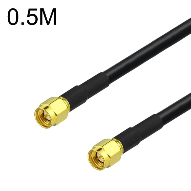 SMA Male To SMA Male RG58 Coaxial Adapter Cable, SMA Male To SMA Male 0.5m, SMA Male To SMA Male 1m, SMA Male To SMA Male 1.5m, SMA Male To SMA Male 3m, SMA Male To SMA Male 5m, SMA Male To SMA Male 10m