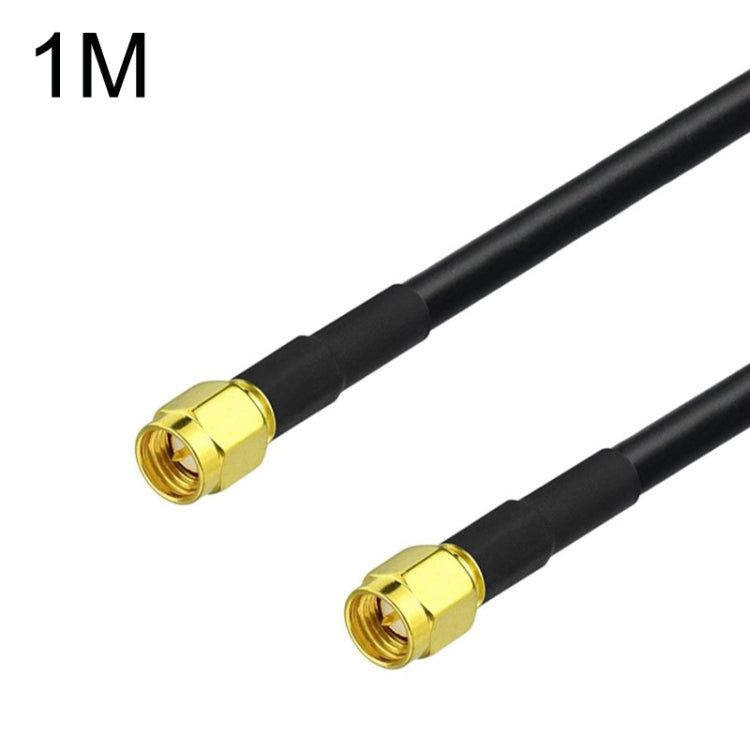 SMA Male To SMA Male RG58 Coaxial Adapter Cable, SMA Male To SMA Male 0.5m, SMA Male To SMA Male 1m, SMA Male To SMA Male 1.5m, SMA Male To SMA Male 3m, SMA Male To SMA Male 5m, SMA Male To SMA Male 10m