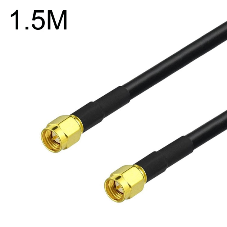 SMA Male To SMA Male RG58 Coaxial Adapter Cable, SMA Male To SMA Male 0.5m, SMA Male To SMA Male 1m, SMA Male To SMA Male 1.5m, SMA Male To SMA Male 3m, SMA Male To SMA Male 5m, SMA Male To SMA Male 10m