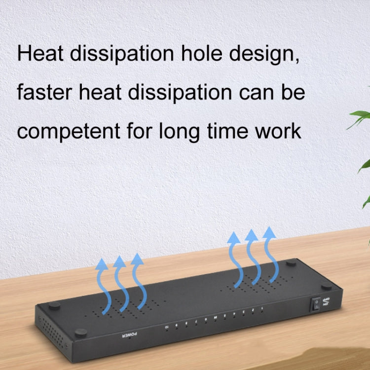 FJGEAR FJ-SM1010 30HZ HDMI 4K HD Audio And Video Splitter