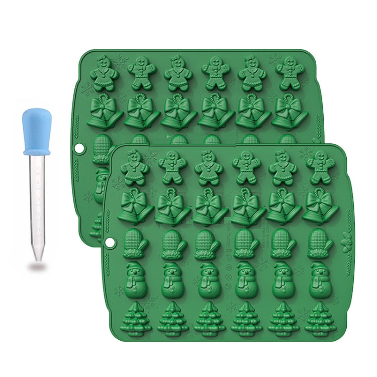 Christmas Supplies Drop Glue Mold Cake Barbecue Baking Tool