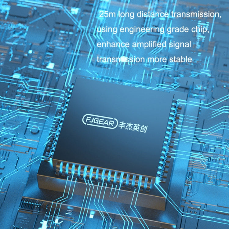 FJGEAR FJ-SM1012 1 In 12 Out 30HZ HDMI 4K HD Audio And Video Splitter