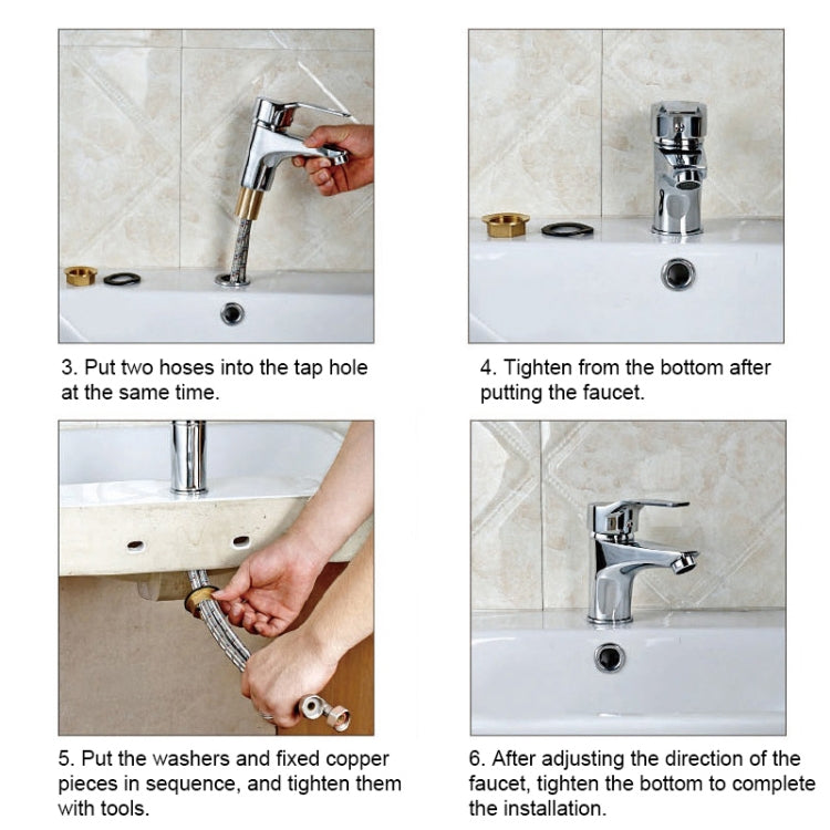 LED Waterfall Faucet Colorful Temperature Control Color-changing Anti-scalding Faucet