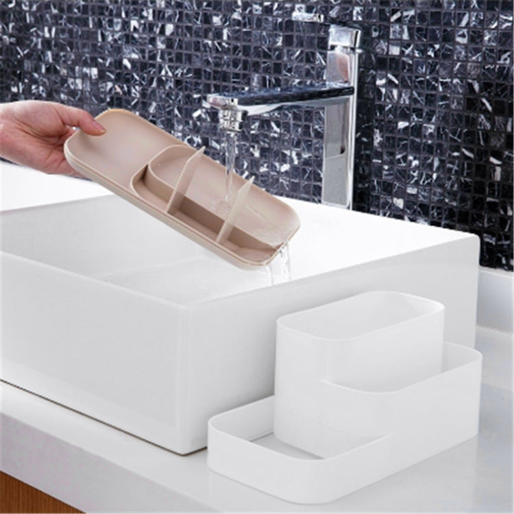 K204 Creative Plastic Detachable Grid Finishing Cosmetics Desktop Rack Storage Box