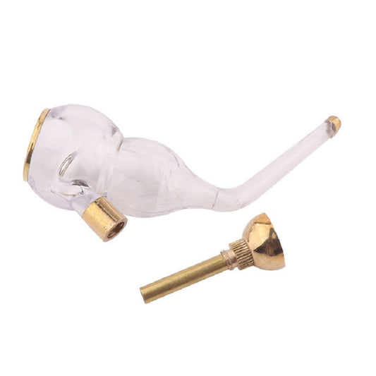 Portable Mini Acrylic Plastic Hookah Vintage Copper Hookah