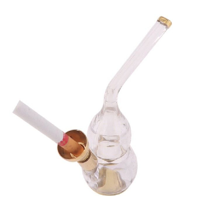 Portable Mini Acrylic Plastic Hookah Vintage Copper Hookah