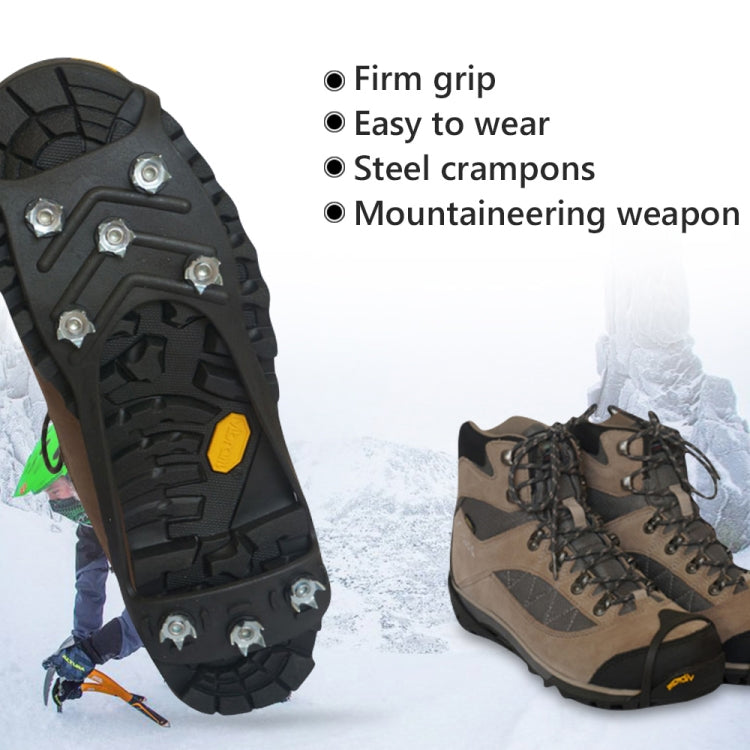 8 Teeth Ice Claw Outdoor Non-slip Shoes Covers for Ice Snow Ground