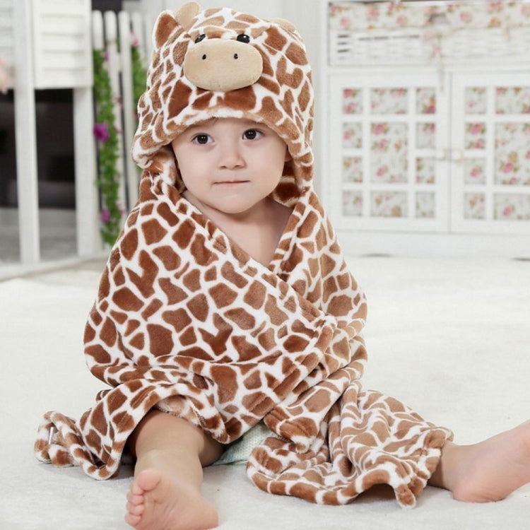 Baby Animal Shape Hooded Cape Bath Towel
