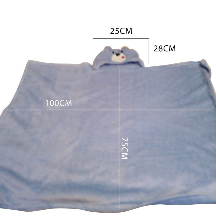 Baby Animal Shape Hooded Cape Bath Towel