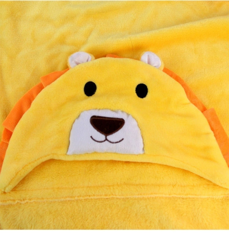 Baby Animal Shape Hooded Cape Bath Towel