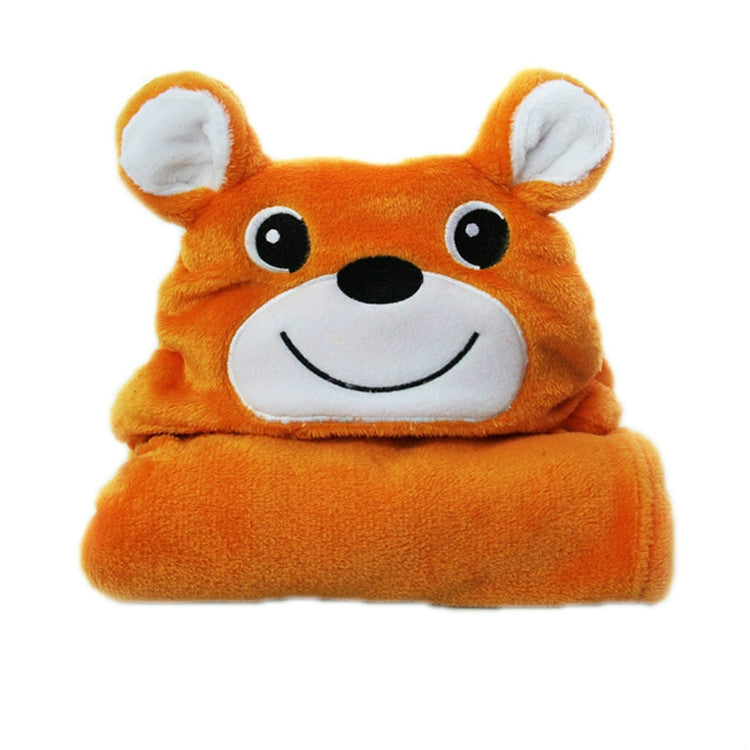 Baby Animal Shape Hooded Cape Bath Towel