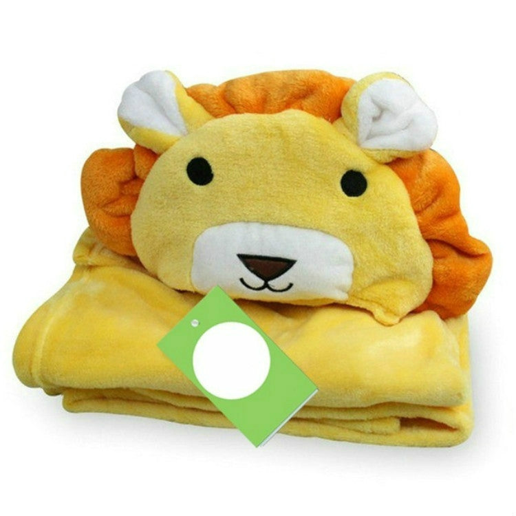 Baby Animal Shape Hooded Cape Bath Towel