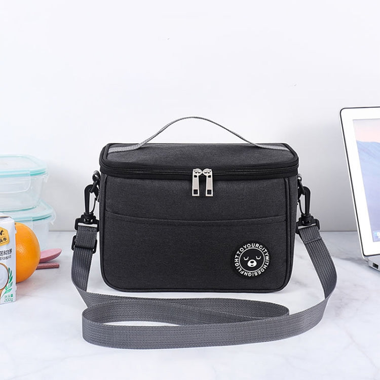 Thermal Lunch Box Bag Durable Waterproof Office Cooler Lunchbox with Strap