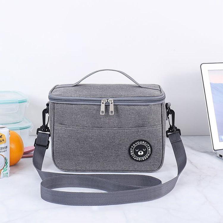 Thermal Lunch Box Bag Durable Waterproof Office Cooler Lunchbox with Strap