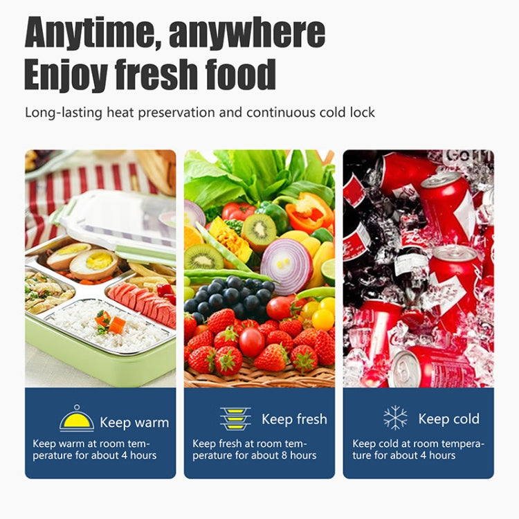 Thermal Lunch Box Bag Durable Waterproof Office Cooler Lunchbox with Strap