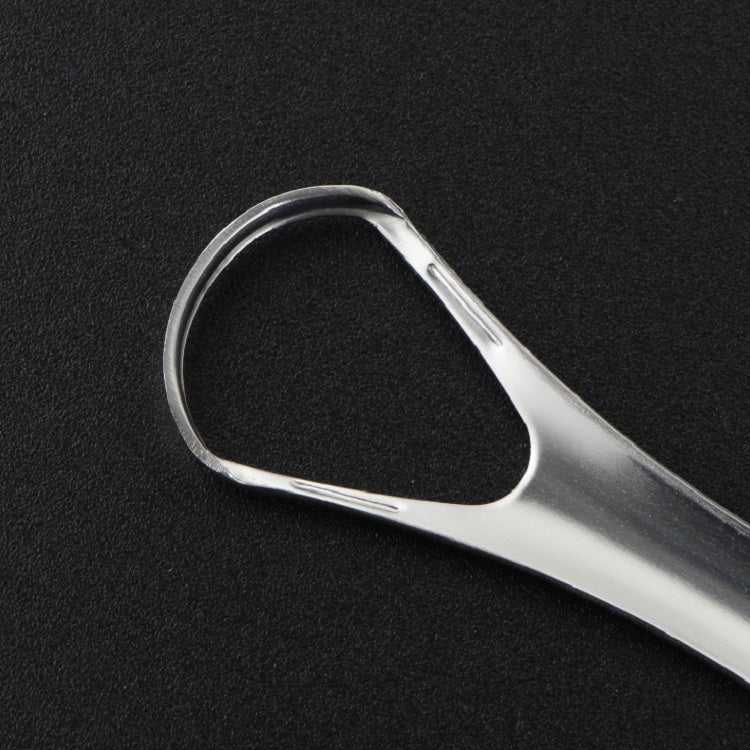 Oral Cleaning Stainless Steel Tongue Scraper