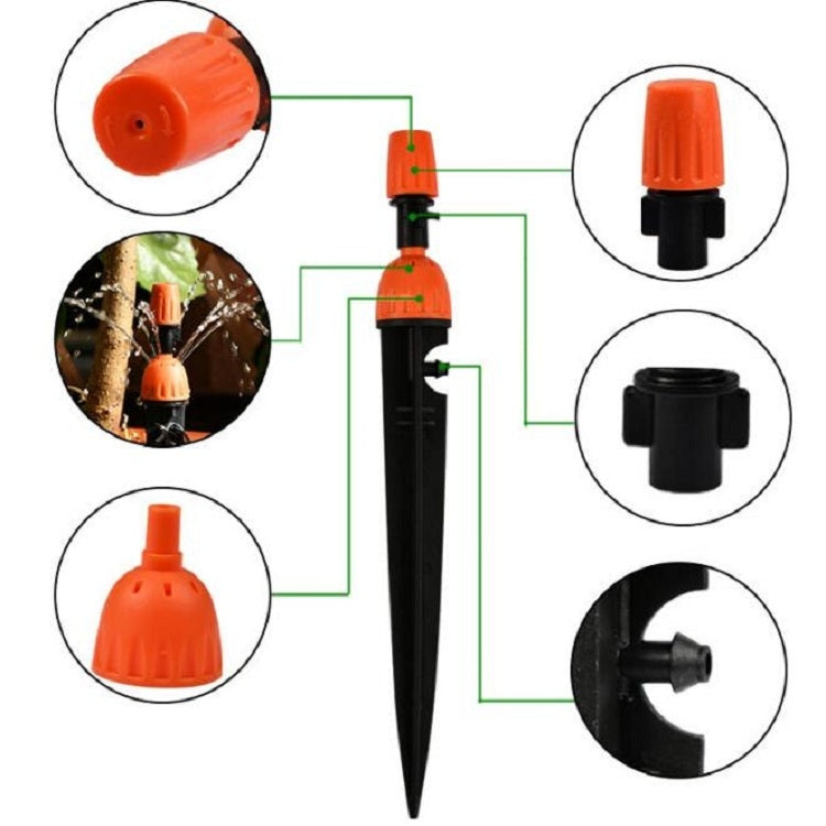 Gardening Adjustable Equipment Micro-Spray Drip Irrigation Atomizing Sprinkler Automatic Watering Device