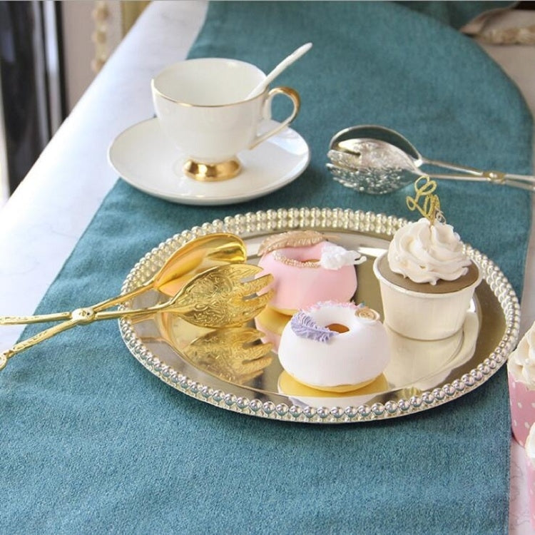 Retro Zinc Alloy Cutlery Cake Fruit Dessert Salad Clip