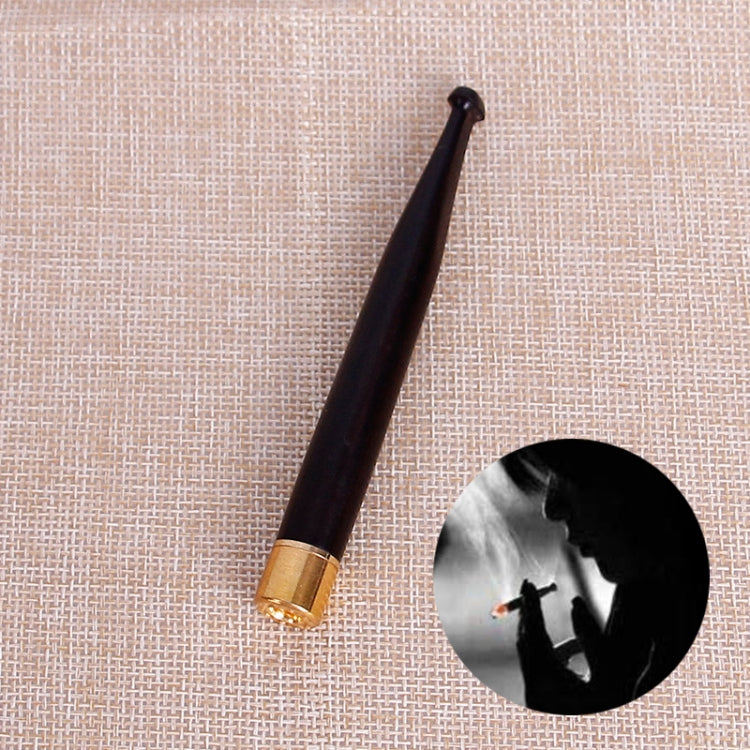 Ladies Twig Pull Rod Filter Can Wash Wood Sandalwood Long Cigarette Holder
