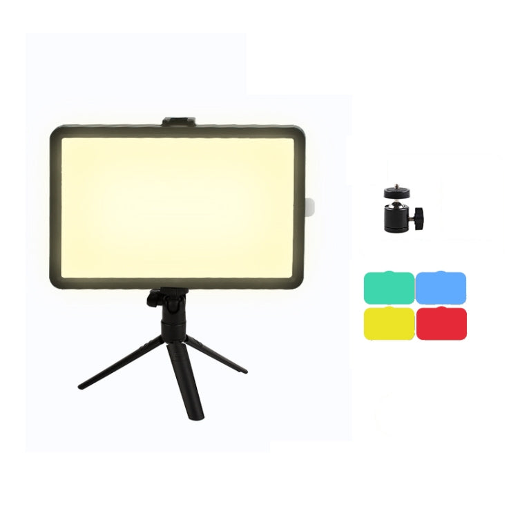 6 Inch 3200-5500K Three-color Temperature Photography Flat-panel Live Fill Light,Spec: