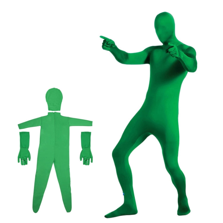 Photo Stretchy Body Green Screen Suit Video Chroma Key Tight Suit