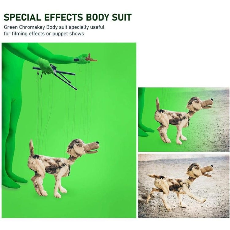 Photo Stretchy Body Green Screen Suit Video Chroma Key Tight Suit