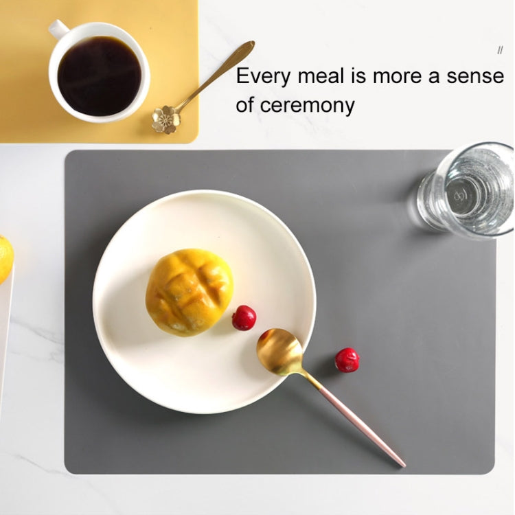 Nordic Style Food Grade Silicone Pad Tableware Environmental Insulation Pad Placemat