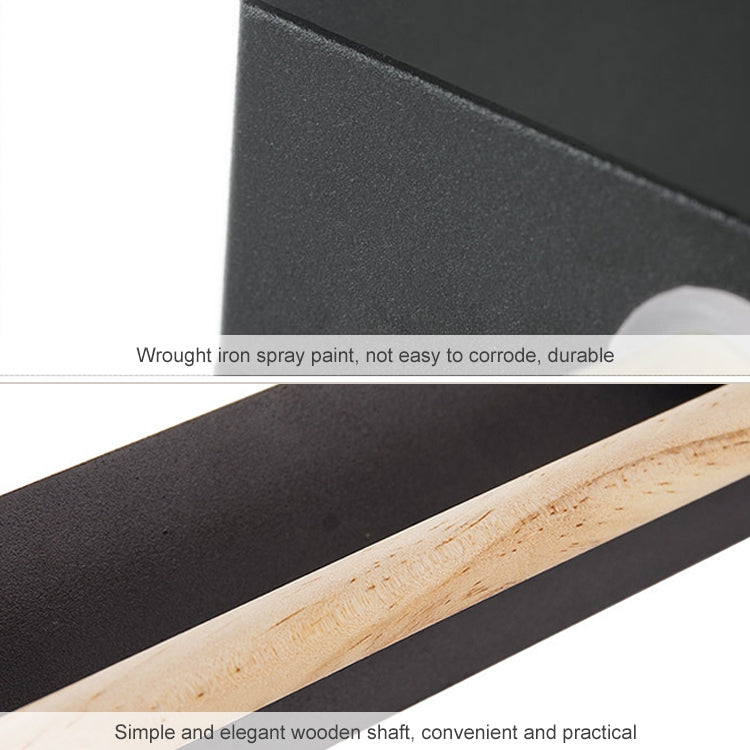 Non-perforated Kitchen Paper Holder Rag Roll Paper Storage Rack Toilet Bathroom Towel Rack