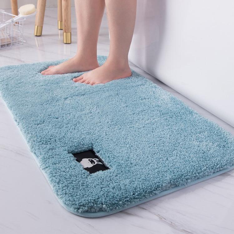 Bathroom Toilet Absorbent Bath Mat Carpet Bedroom Non-slip Foot Pad