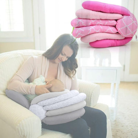 Baby Feeding Pillow Multi-functional Newborn Baby Breastfeeding Artifact Anti-vomiting Crib