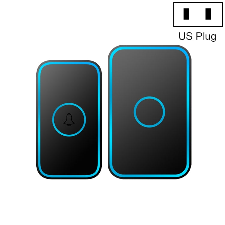 CACAZI A78 Long-Distance Wireless Doorbell Intelligent Remote Control Electronic Doorbell
