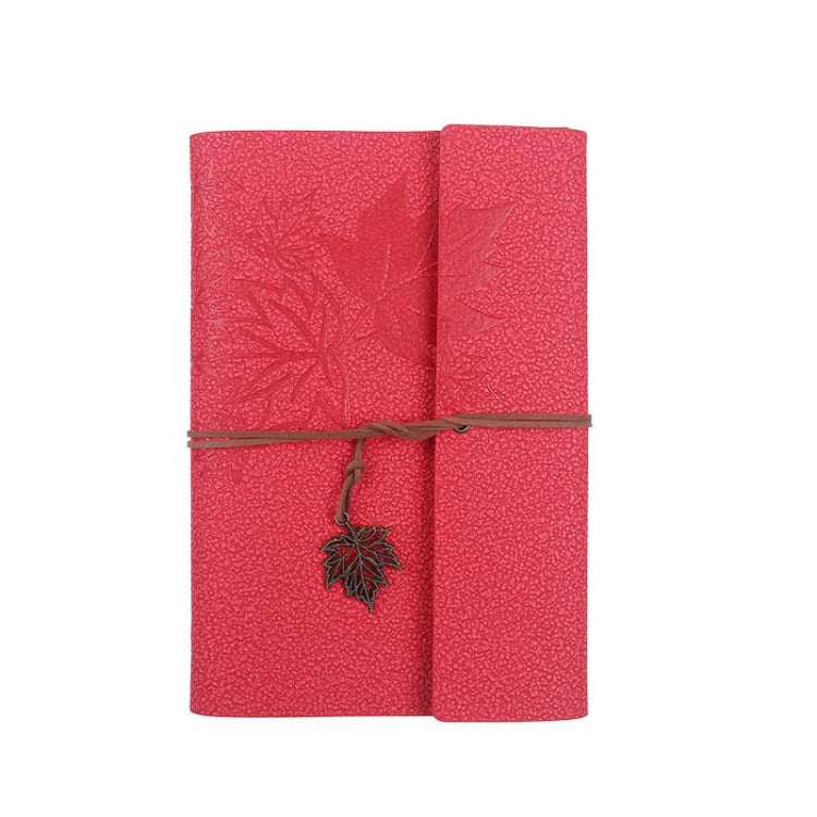PU Maple Retro Straps Handbook Loose-leaf Notebook, A7, A6