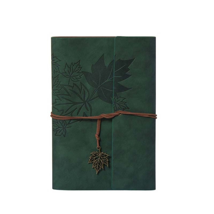 PU Maple Retro Straps Handbook Loose-leaf Notebook, A7, A6