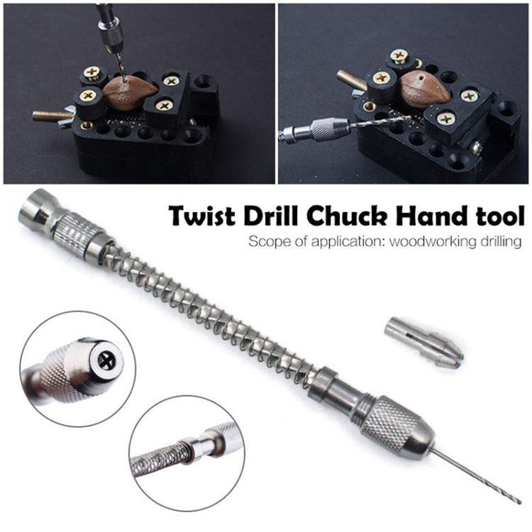 HIAIM Punch Semi-automatic Twist Drill Hand Drill Set