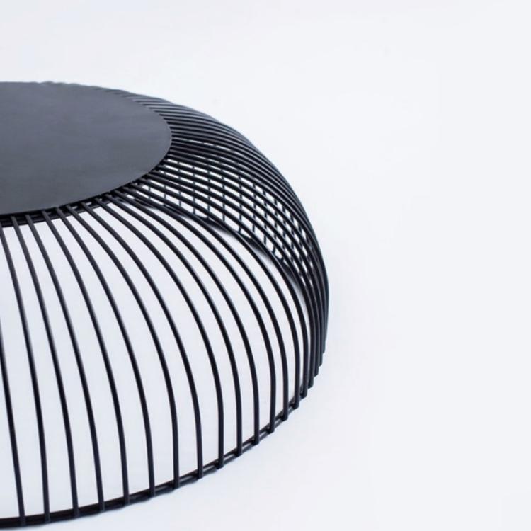 Household Living Room Fruit Basket Wrought Iron Desktop Snack Storage Basket, Snack Basket