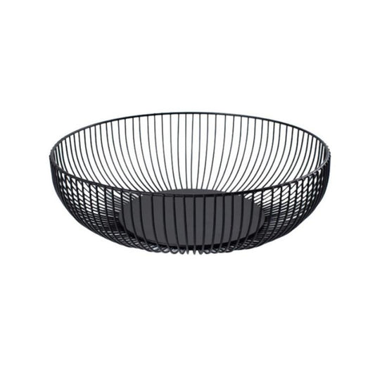 Household Living Room Fruit Basket Wrought Iron Desktop Snack Storage Basket, Snack Basket