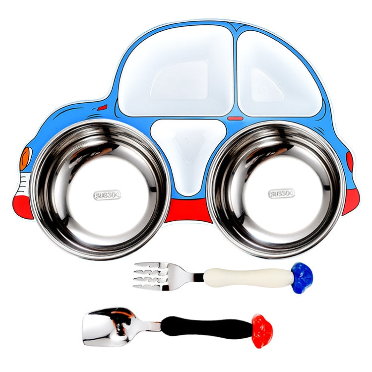 304 Stainless Steel Children Car Dinner Plate