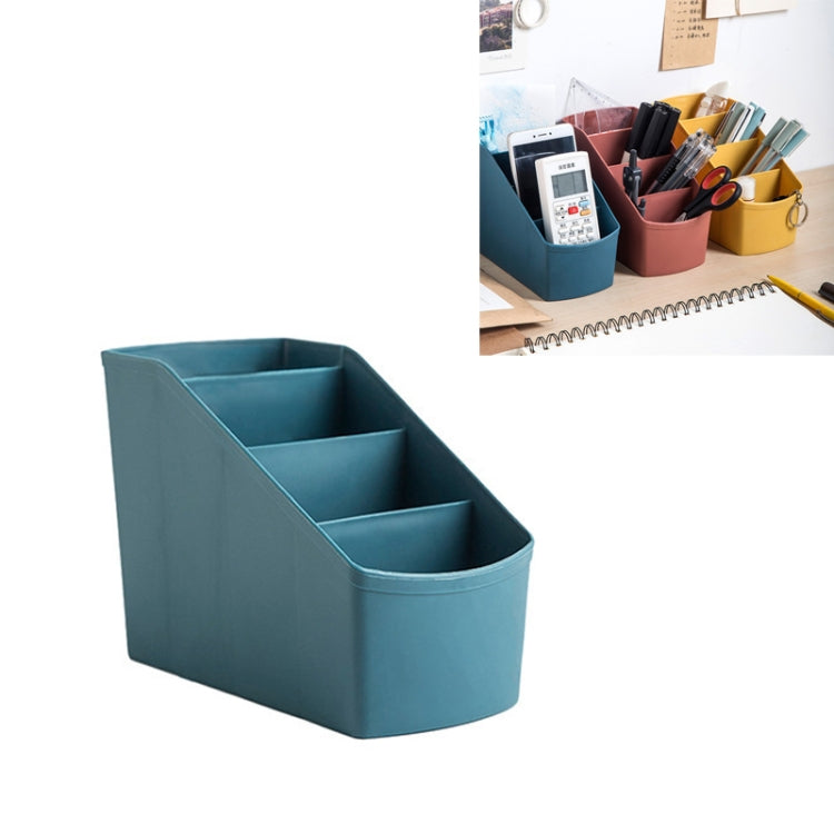 Home Office Plastic Storage Box Desktop Student Stationery Rack Cosmetic Box