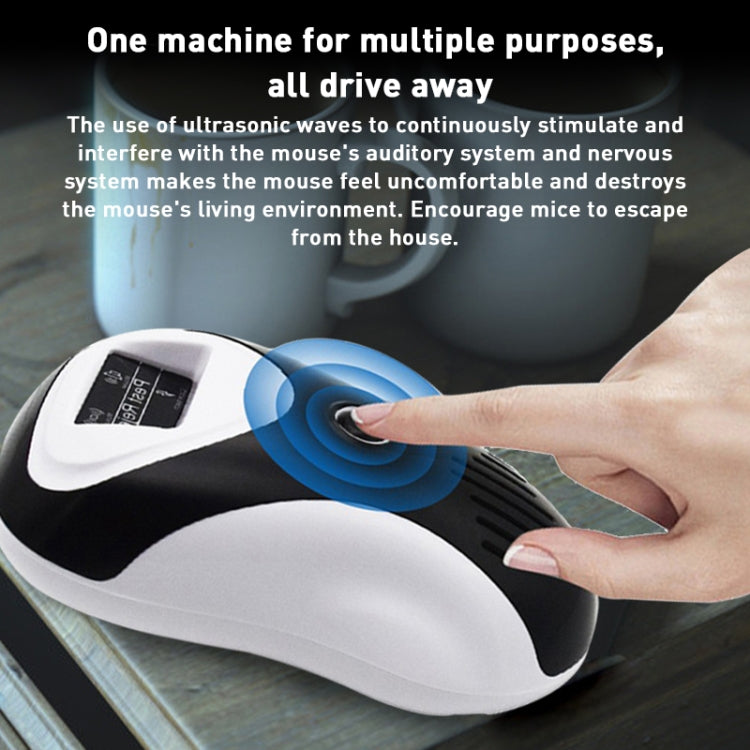 Ultrasonic Multifunctional Mouse Repeller Energy-Saving Silent Insect Repeller, Black White+EU Plug, Black White+UK Plug, Black White+US Plug, Blue Black+UK Plug, Blue White+UK Plug