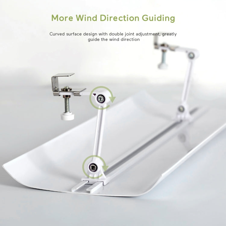 Single Piece Central Air Conditioning Wind Deflector Shield Air-Conditioning Anti Direct Blowing Wind Deflector Board