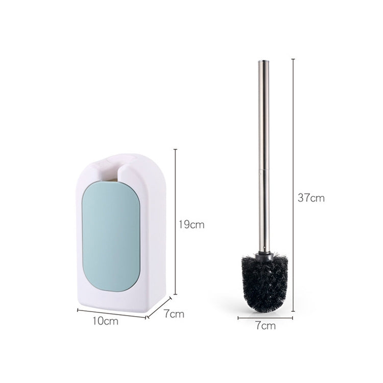 Bathroom Toilet Wall-mounted Toilet Brush Set with Soft Hair and Long Handle Without Dead Corners